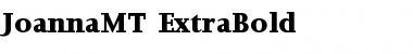 Download JoannaMT-ExtraBold Font Download JoannaMT-ExtraBold Font
