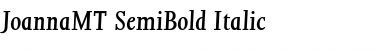 Download JoannaMT-SemiBold Font Download JoannaMT-SemiBold Font
