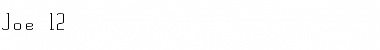 Download Joe 12 Font Download Joe 12 Font