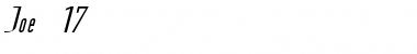 Download Joe 17 Font Download Joe 17 Font