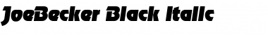 Download JoeBecker-Black Font Download JoeBecker-Black Font