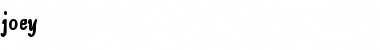 Download Joey Font Download Joey Font