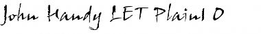 Download John Handy LET Font Download John Handy LET Font