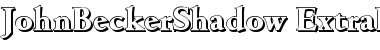 Download JohnBeckerShadow-ExtraBold Font Download JohnBeckerShadow-ExtraBold Font