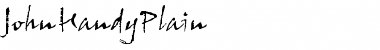 Download JohnHandyPlain Font Download JohnHandyPlain Font