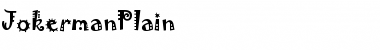 Download JokermanPlain Font Download JokermanPlain Font