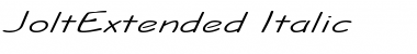 Download JoltExtended Font Download JoltExtended Font