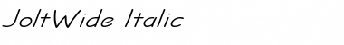 Download JoltWide Font Download JoltWide Font
