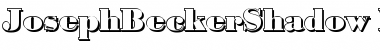 Download JosephBeckerShadow-Black Font Download JosephBeckerShadow-Black Font