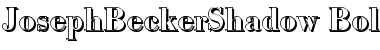 Download JosephBeckerShadow Font Download JosephBeckerShadow Font