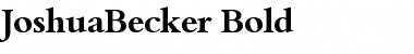 Download JoshuaBecker Font Download JoshuaBecker Font