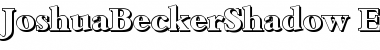 Download JoshuaBeckerShadow-ExtraBold Font Download JoshuaBeckerShadow-ExtraBold Font