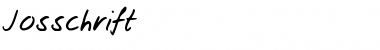 Download Josschrift Font Download Josschrift Font