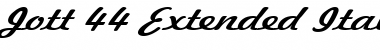 Download Jott 44 Extended Font Download Jott 44 Extended Font