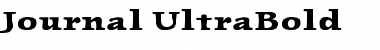 Download Journal-UltraBold Font Download Journal-UltraBold Font