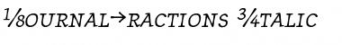 Download JournalFractions Font Download JournalFractions Font