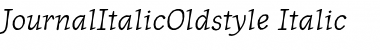 Download JournalItalicOldstyle Font Download JournalItalicOldstyle Font