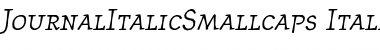 Download JournalItalicSmallcaps Font Download JournalItalicSmallcaps Font