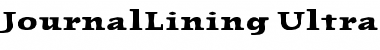 Download JournalLining-UltraBold Font Download JournalLining-UltraBold Font