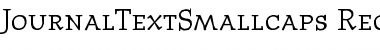 Download JournalTextSmallcaps Font Download JournalTextSmallcaps Font