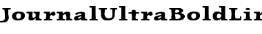 Download JournalUltraBoldLining Font Download JournalUltraBoldLining Font