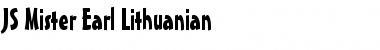 Download JS_Mister Earl Font Download JS_Mister Earl Font
