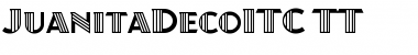 Download JuanitaDecoITC TT Font Download JuanitaDecoITC TT Font