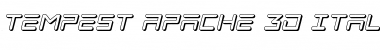 Download Tempest Apache 3D Italic Font Download Tempest Apache 3D Italic Font