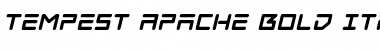 Download Tempest Apache Bold Italic Font Download Tempest Apache Bold Italic Font