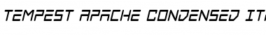 Download Tempest Apache Condensed Italic Font Download Tempest Apache Condensed Italic Font