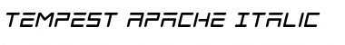 Download Tempest Apache Italic Font Download Tempest Apache Italic Font