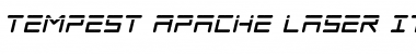 Download Tempest Apache Laser Italic Font Download Tempest Apache Laser Italic Font
