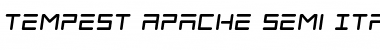 Download Tempest Apache Semi-Italic Font Download Tempest Apache Semi-Italic Font