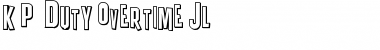 Download K.P. Duty Shadow JL Font Download K.P. Duty Shadow JL Font