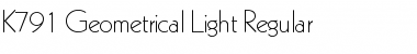 Download K791-Geometrical-Light Font Download K791-Geometrical-Light Font