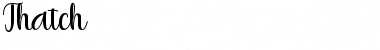 Download Thatch Font Download Thatch Font