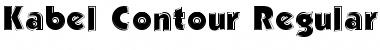 Download Kabel Contour Font Download Kabel Contour Font