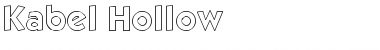 Download Kabel Hollow Font Download Kabel Hollow Font