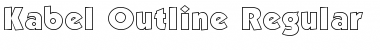 Download Kabel Outline Font Download Kabel Outline Font