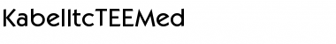 Download KabelItcTEEMed Font Download KabelItcTEEMed Font