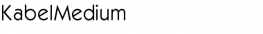 Download KabelMedium Font Download KabelMedium Font