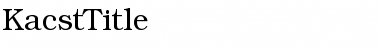 Download KacstTitle Font Download KacstTitle Font