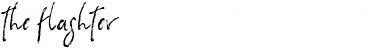 Download the flashter Font Download the flashter Font