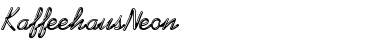 Download KaffeehausNeon Font Download KaffeehausNeon Font