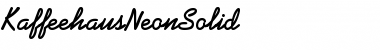 Download KaffeehausNeonSolid Font Download KaffeehausNeonSolid Font