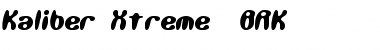 Download Kaliber Xtreme (BRK) Font Download Kaliber Xtreme (BRK) Font