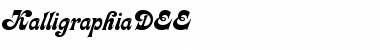 Download KalligraphiaDEE Font Download KalligraphiaDEE Font