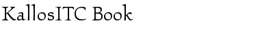 Download KallosITC-Book Font Download KallosITC-Book Font