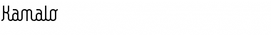 Download Kamalo Font Download Kamalo Font