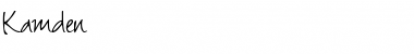 Download Kamden Font Download Kamden Font